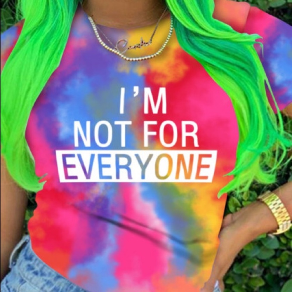 BRAND NEW 💖 Tie-Dye Color Women’s T-Shirt 🌈